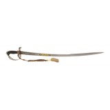 "Bavarian Cavalry Sword With Damascus Blade (SW1343)" - 1 of 6