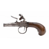 "English Flintlock Muff Pistol (AH5932)" - 6 of 6