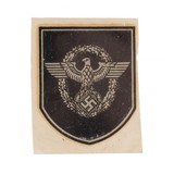 "German WWII Police Decal Unissued (MM1395)"