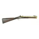 "English Flintlock Coach Gun with Spring Bayonet (AL4810)" - 1 of 12