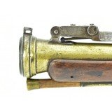 "English Flintlock Coach Gun with Spring Bayonet (AL4810)" - 7 of 12