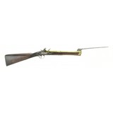 "English Flintlock Coach Gun with Spring Bayonet (AL4810)" - 12 of 12