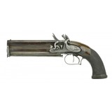 "English Flintlock Howdah Pistol by Lacy & Co (AH5430)" - 2 of 2