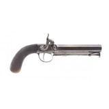 "English Travelers Pistol by Manton (AH6320)" - 1 of 6