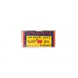"Winchester .45 Automatic Colt 230 Grain Vintage Ammunition (AM89)" - 2 of 3