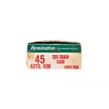 "Remington 45 Auto Rim 230 Grain Vintage Ammunition (AM99)" - 4 of 4