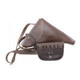 "British Webley MK VI Holster & Ammo Pouch (MM1403)" - 1 of 4