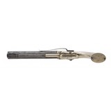 "English Saw Handle Percussion Pistol by Manton (AH6502)" - 3 of 5