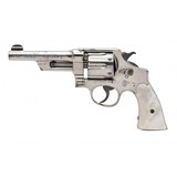 "Scarce Nickel Smith & Wesson 3rd Mod. Hand Ejector .44 Special (PR53502)" - 1 of 5