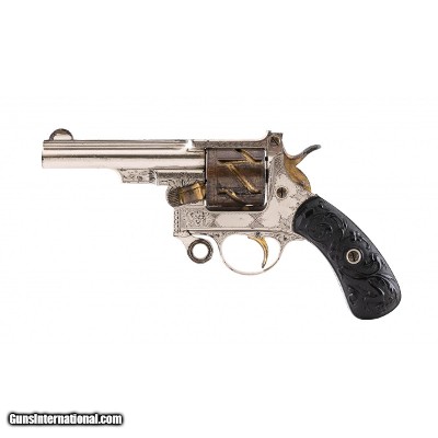 "Very Rare Engraved Mauser Model 1878 ""Zig-Zag"" Revolver (AH5916)"