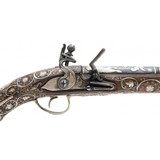 "Beautiful Ottoman Style Silver Inlaid Pistol (AH6184)" - 8 of 8