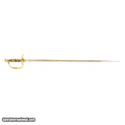 "Beautiful 1860 Staff & Field Presentation Sword (SW1407) DTX"