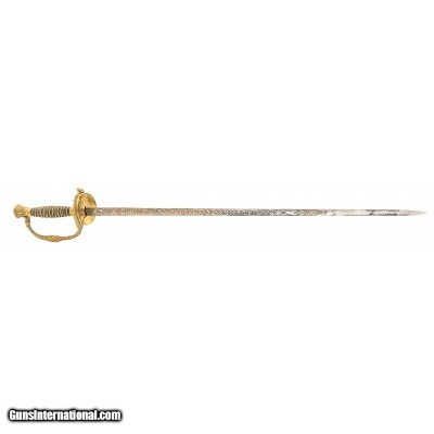 "Beautiful 1860 Staff & Field Presentation Sword (SW1406)"
