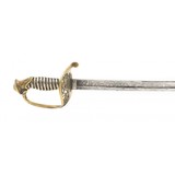 "US Model 1850 Foot Officer’s Non Regulation Silver Grip Sword (SW1378)" - 2 of 6