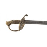 "US Model 1850 Foot Officers w/ Rare Retractable Scabbard (SW1403)" - 3 of 6