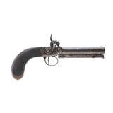 "Percussion Greatcoat Pistol by Egg, London (AH6366)" - 1 of 6