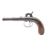 "Single Shot Percussion Pistol by WM Martson & Knox (AH6500)" - 2 of 4