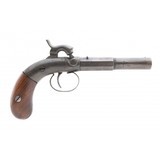 "Single Shot Percussion Pistol by WM Martson & Knox (AH6500)" - 1 of 4