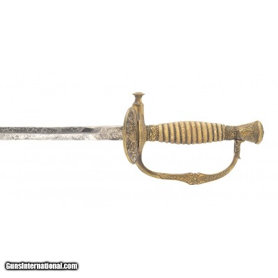 "1860 Staff & Field Whistle Hilt Sword (12348097)(dtx)" - Image 3 of 6