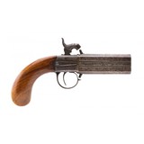 "Over/Under Percussion Pistol by Venables (AH6348)" - 1 of 5