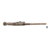 "Beautiful Pair of Long German Flintlock Holster Pistols by Addnius Schwartz (AH6518)" - 4 of 15