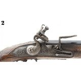 "Beautiful Pair of Long German Flintlock Holster Pistols by Addnius Schwartz (AH6518)" - 7 of 15