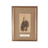 "Theodore Roosevelt Signed Photograph (MIS1334)"