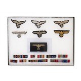 "Lot of German Breast/Sleeve Eaglesand Ribbon Bars (MM1410)"