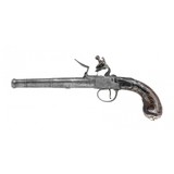 "Very Fine Pair of English Turn-Off Barrel Flintlock Pistols by Delaney (AH6307)" - 7 of 13