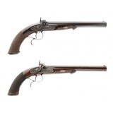 "Beautiful Pair of Philadelphia Dueling Pistols by J. Evans (AH6509)" - 19 of 19