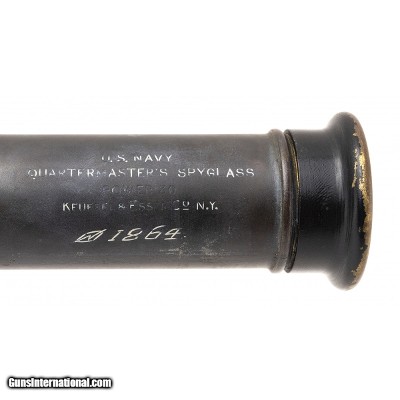 "Keuffel & Esser U.S. Navy Quatermaster's Spyglass (MM1418)"