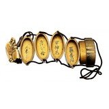 "Four-Piece Inro with Palm fronds and bamboo (J460)" - 2 of 6