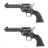 "Consecutive Pair of Colt 3rd Gen. SAA'S .45 LC (C17388)" - 1 of 11