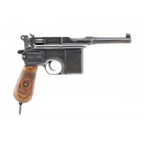 "German Police Issued Red Nine Broomhandle 9MM (PR54472)" - 1 of 7