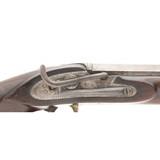 "Unusual Medbery Mule Ear Percussion Rifle (AL7000)" - 9 of 10