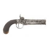 "English Percussion Pistol by J. Lang (AH6363)" - 1 of 6