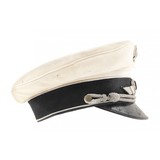 "German WWII Luftwaffe Officer's Visor Cap (MM1463)" - 6 of 6