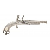 "Reproduction Black Powder Scottish Flintlock Pistol (AH6667)" - 1 of 4
