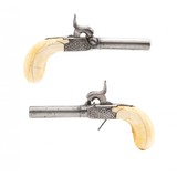 "Pair of Belgian Muff Pistols (AH6600)" - 1 of 7