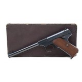 "Colt Woodsman 1st Series Target .22LR (C17481)" - 1 of 10