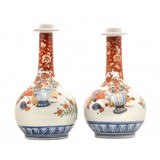 "Pair of Japanese Incense Vases (MIS1450)" - 1 of 4