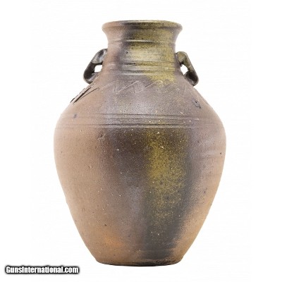 "Signed Earth Ware Vase (MIS1453)"