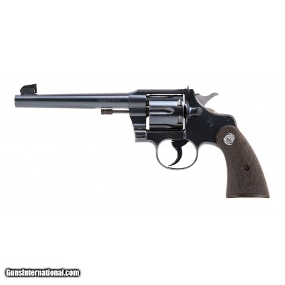 "Colt Officers Model Target 3rd Issue .38 Special (C17503) DTX"