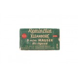 "Remington 8mm Mauser 170 Grain Vintage Ammunition (AM126)" - 1 of 4