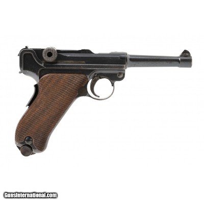 "1906 Republic of Portugal Navy Luger (PR54855)"