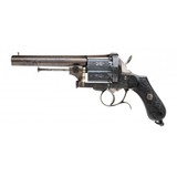 "Superb Belgian Pinfire Revolver 10.3mm (AH6790)" - 1 of 6