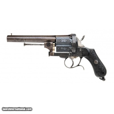 "Superb Belgian Pinfire Revolver 10.3mm (AH6790) DTX"