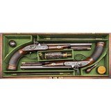 "Pair of Perrins & Son Dueling Pistols .50 caliber (AH6692)" - 1 of 16