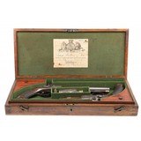 "Pair of Perrins & Son Dueling Pistols .50 caliber (AH6692)" - 2 of 16