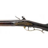 "Very Fine Flintlock Kentucky Style Fowler Relief Carved (AL5635)" - 4 of 8